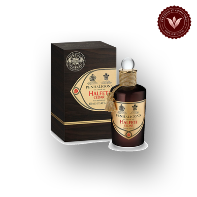 Halfeti Cedar by Penhaligon’s 100ml box and bottle | Vanity Vibes Pakistan