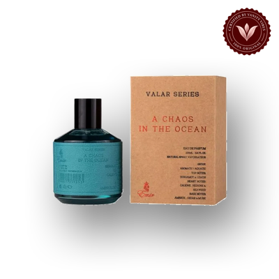 A Chaos in the Ocean by Paris Corner 100ml box and bottle | Vanity Vibes Pakistan