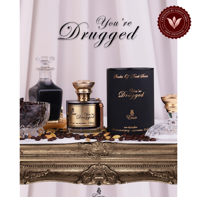 Emir You’re Drugged 100ml distinct product lifestyle photo | Vanity Vibes Pakistan
