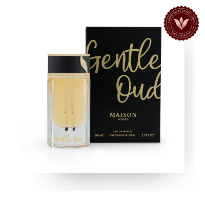 Maison Asrar Gentle Oud EDP 80ml | Pakistan box and bottle