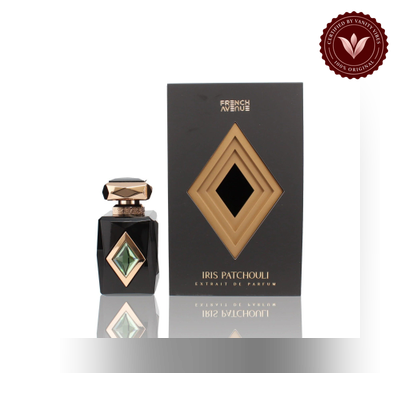 French Avenue Iris Patchouli Unisex EDP 80ml | Pakistan box and bottle