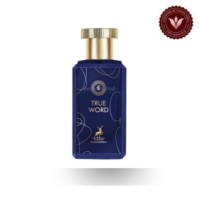 Maison Alhambra True Word Unisex EDP 100ml | Pakistan bottle