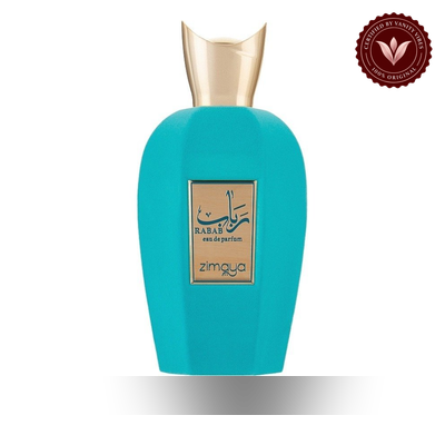 Zimaya Rabab Blue Unisex Eau de Parfum 100ml bottle