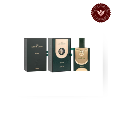 Armaf Feroce The Lion’s Club Unisex EDP 100ml box and bottle