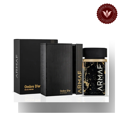Armaf Ombre d’Or Unisex Eau de Parfum 75ml box and bottle
