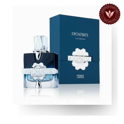 Aromatix Frostbite X French Avenue Unisex EDP 100ml box and bottle