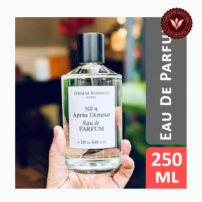 Thomas Kosmala No. 4 Apres l’Amour 250ml perfume package and bottle | Vanity Vibes Pakistan