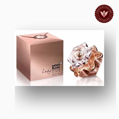 Montblanc Lady Emblem Elixir 75ml perfume bottle with packaging