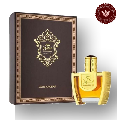 Oud Maknoon by Swiss Arabian 45ml EDP Unisex Perfume | Vanity Vibes image 1