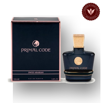 Primal Code by Swiss Arabian 100ml EDP Men's Perfume | Vanity Vibes image 1