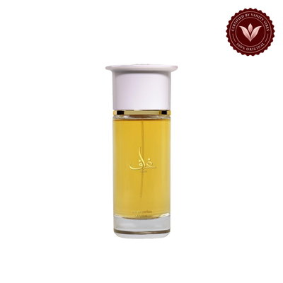 Ahmed Al Maghribi Ghaf 100ml EDP bottle-only view with Vanity Vibes badge
