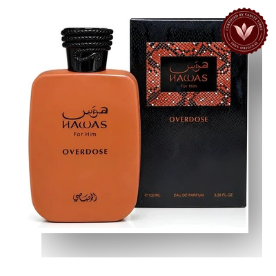 Hawas Overdose by Rasasi 100ml Men's Eau de Parfum | Pakistan image 1