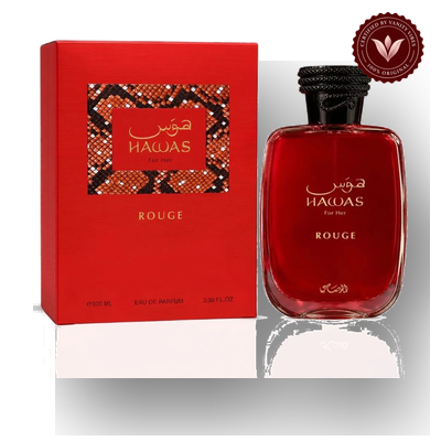 Hawas Rouge by Rasasi 100ml EDP perfume, image 1
