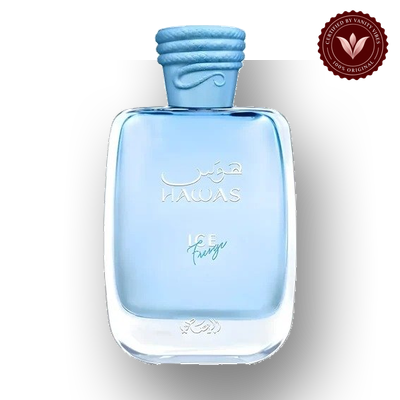 Hawas Ice Freeze by Rasasi 100ml Men's EDP | Pakistan | Vanity Vibes image 2