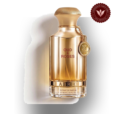 Oud & Roses Auric by Ahmed Al Maghribi 60ml Unisex EDP | Pakistan | Vanity Vibes image 2