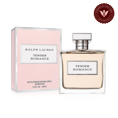 Ralph Lauren Tender Romance 100ml for women - product view 1 with Vanity Vibes badge