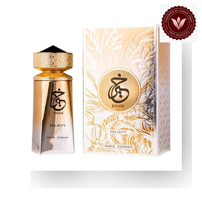 Khair Felicity by Paris Corner for Women EDP 100ml | Pakistan box and bottle image