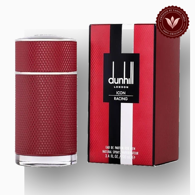 Dunhill Icon Racing Red 100ml Eau de Parfum bottle and box