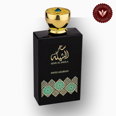 Swiss Arabian Sehr Al Sheila 100ml bottle close view