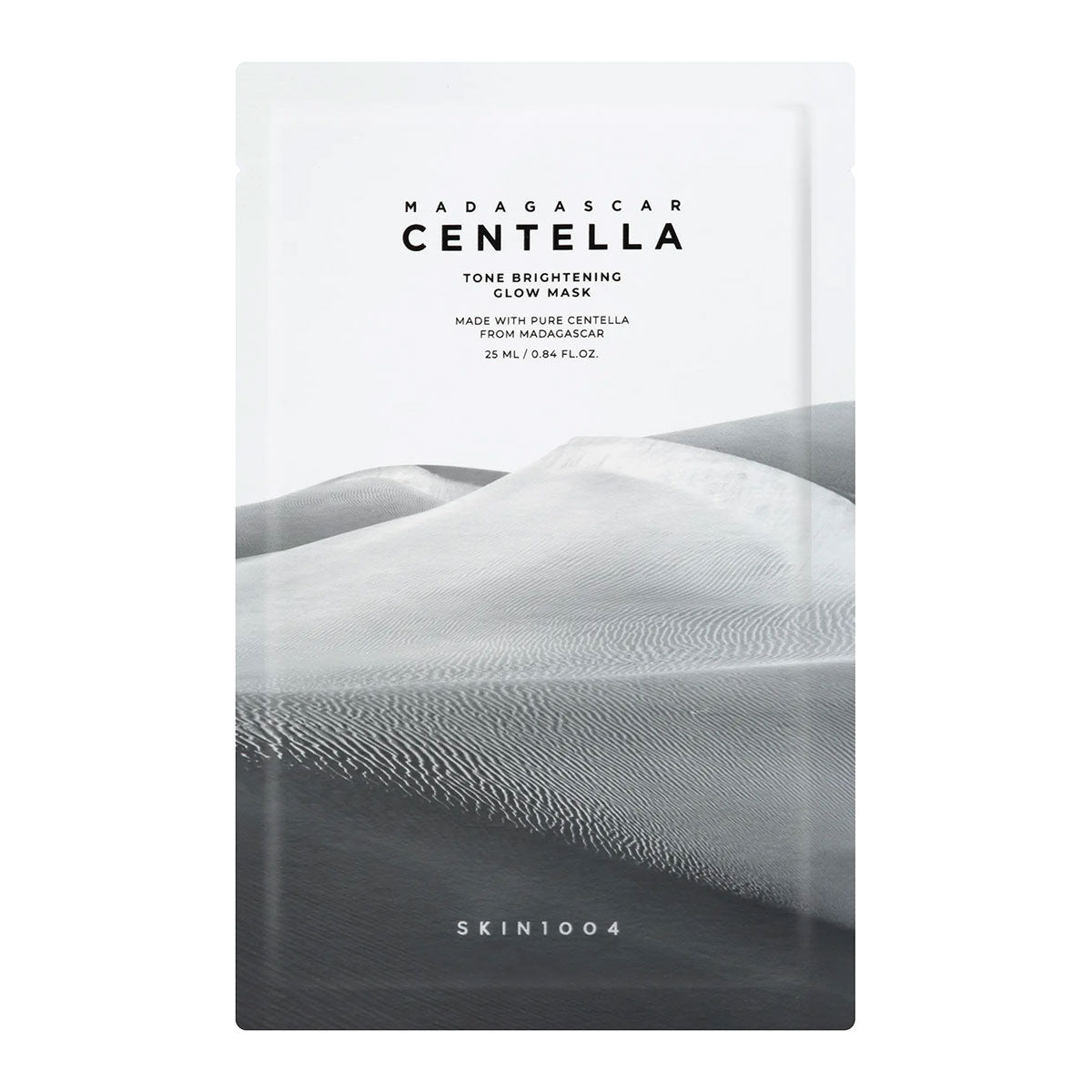 SKIN1004 Madagascar Centella Tone Brightening Glow Mask front pack on white