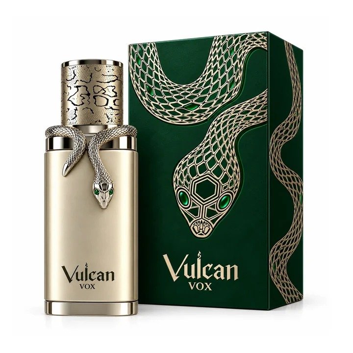 French Avenue Vulcan Vox EDP 100ml perfume bottle and box