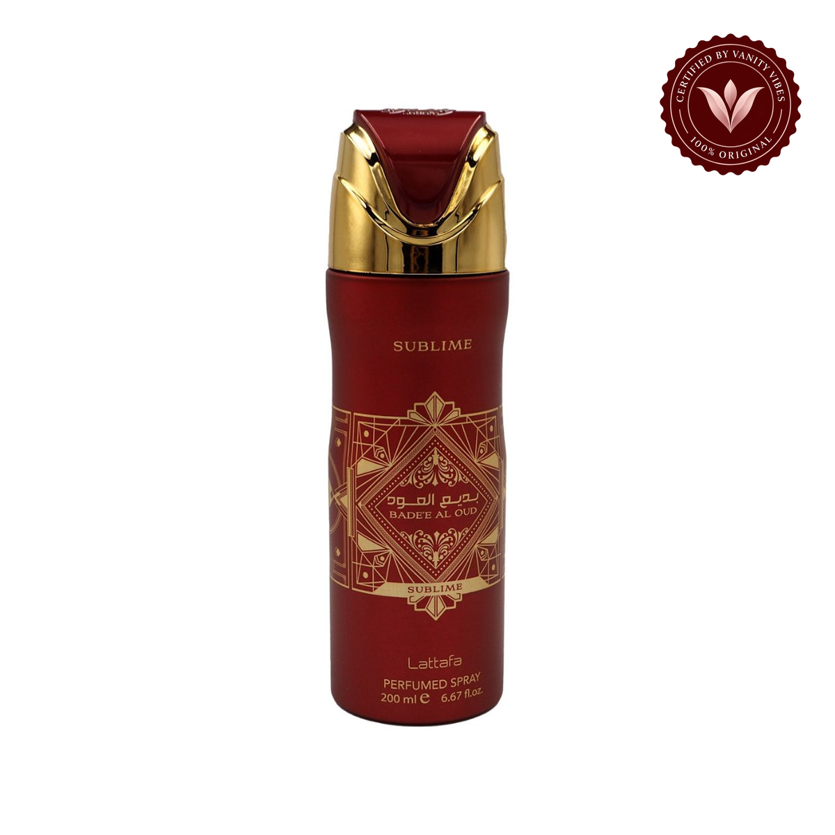 Lattafa Bade'e Al Oud Sublime 200ml body spray — alternate product photo