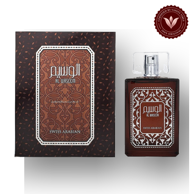 Swiss Arabian Al Waseem 931 100ml perfume with box, Vanity Vibes badge