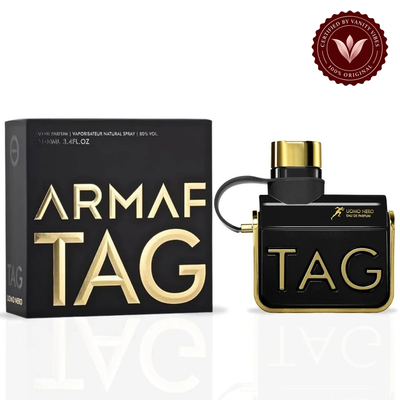 Armaf Tag Him Uomo Nero EDP 100ml bottle and box