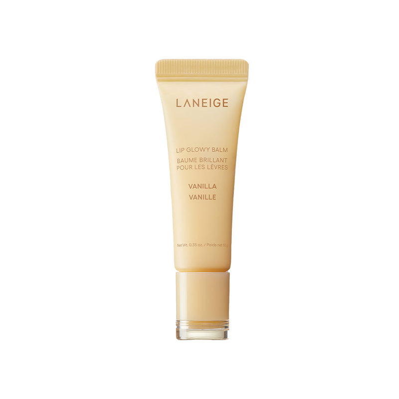 Laneige Lip Glowy Balm Vanilla 10g front product image on white