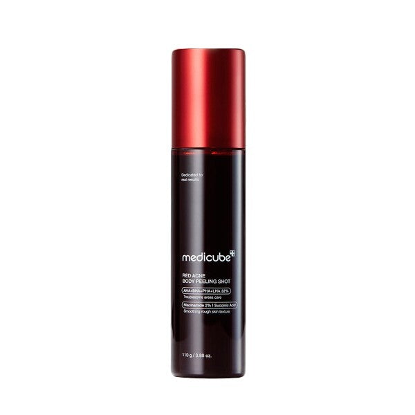Medicube Red Acne Body Peeling Shot 110g bottle