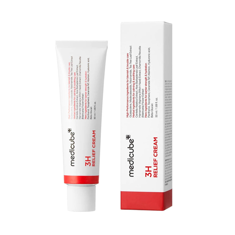 Medicube 3H Relief Cream with box