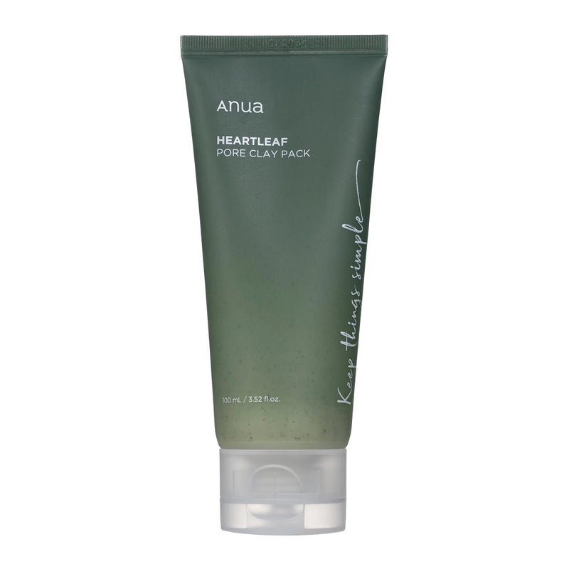 Anua Heartleaf Pore Clay Pack Skincare Product 100 Ml — clean white-background product photo, no retailer badge