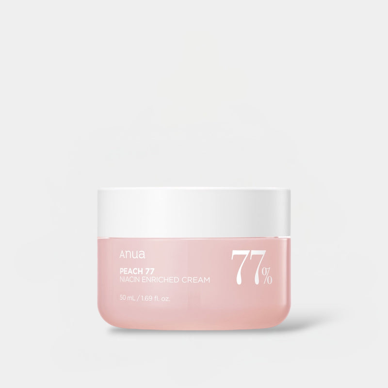 Anua Peach 77 Niacin Enriched Cream 50 ml — clean white-background product photo, no retailer badge