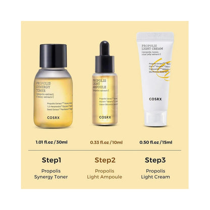COSRX Honey Glow Kit 3-step product details