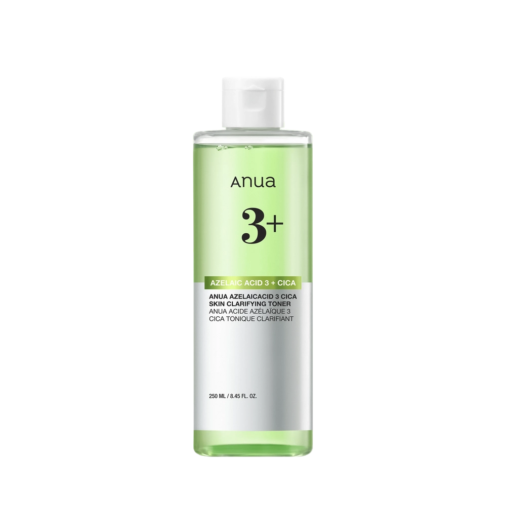 ANUA Azelaic Acid 3 Cica Skin Clarifying Toner 250ml front packshot