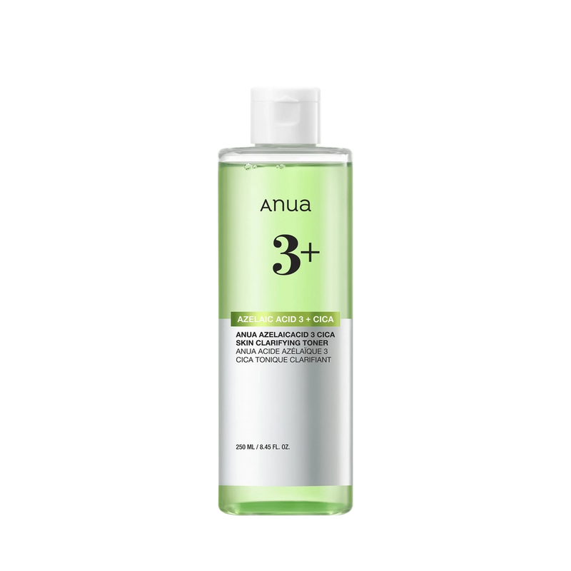 ANUA Azelaic Acid 3 Cica Skin Clarifying Toner 250ml front packshot