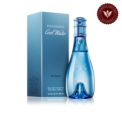 Davidoff Cool Water for Women 100ml - front product view