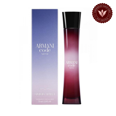Giorgio Armani Code Satin perfume for women - front product view