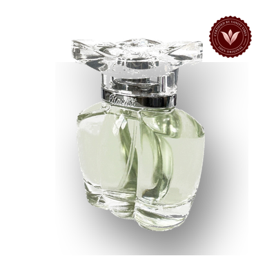 Rasasi Bloom Love of the Valley 85ml bottle-only product view with Vanity Vibes badge