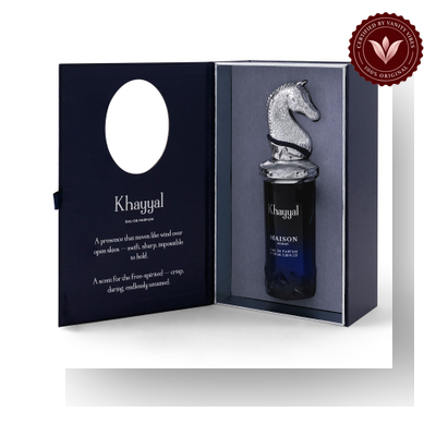 Maison Asrar fragrance with box and bottle, 400 by 400, Vanity Vibes