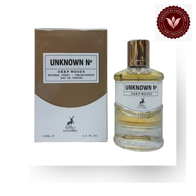 Maison Alhambra Unknown No Deep Woods 100ml box and bottle