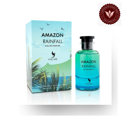 Volare Amazon Rainfall 100ml box and bottle