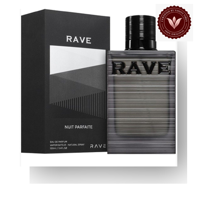 Rave Nuit Parfaite 100ml box and bottle