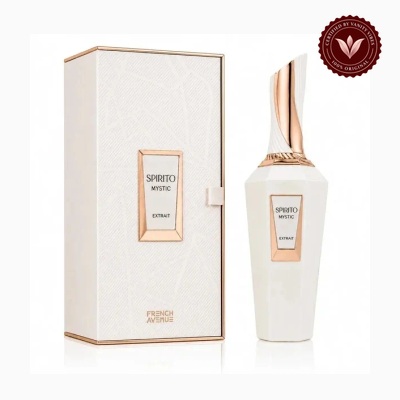 French Avenue Spirito Mystic 100ml perfume package and bottle | Vanity Vibes Pakistan
