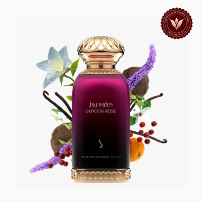 Emirates Dkhoon Rose 100ml alternate perfume view | Vanity Vibes Pakistan