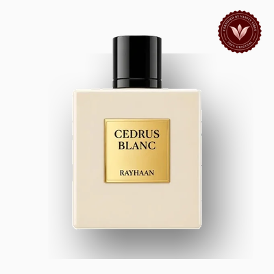 Rayhaan Cedrus Blanc 100ml perfume bottle view | Vanity Vibes Pakistan