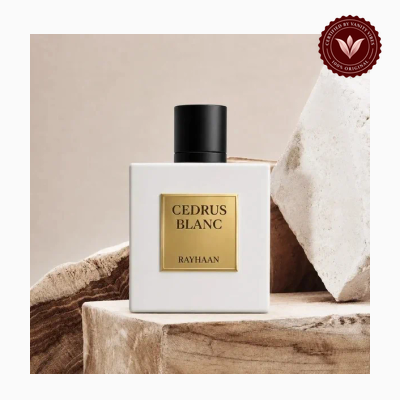 Rayhaan Cedrus Blanc 100ml alternate perfume view | Vanity Vibes Pakistan