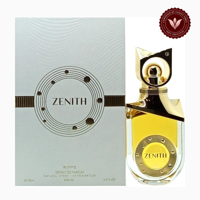 Riiffs Zenith 100ml perfume package and bottle | Vanity Vibes Pakistan