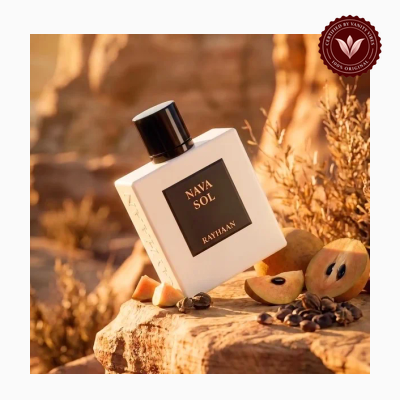 Rayhaan Nava Sol 100ml alternate perfume view | Vanity Vibes Pakistan