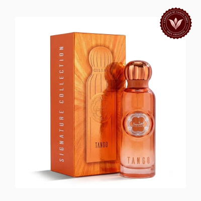 Gissah Tango 200ml perfume package and bottle | Vanity Vibes Pakistan